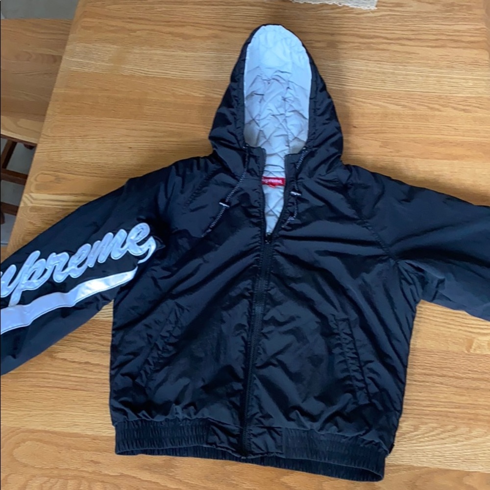 Supreme Sleeve Script Sideline Jacket - image 1
